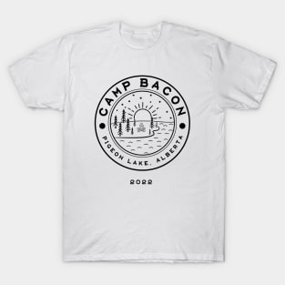 Camp Bacon 2022 - Black T-Shirt